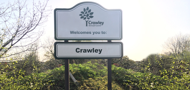 Crawley Shop Signs